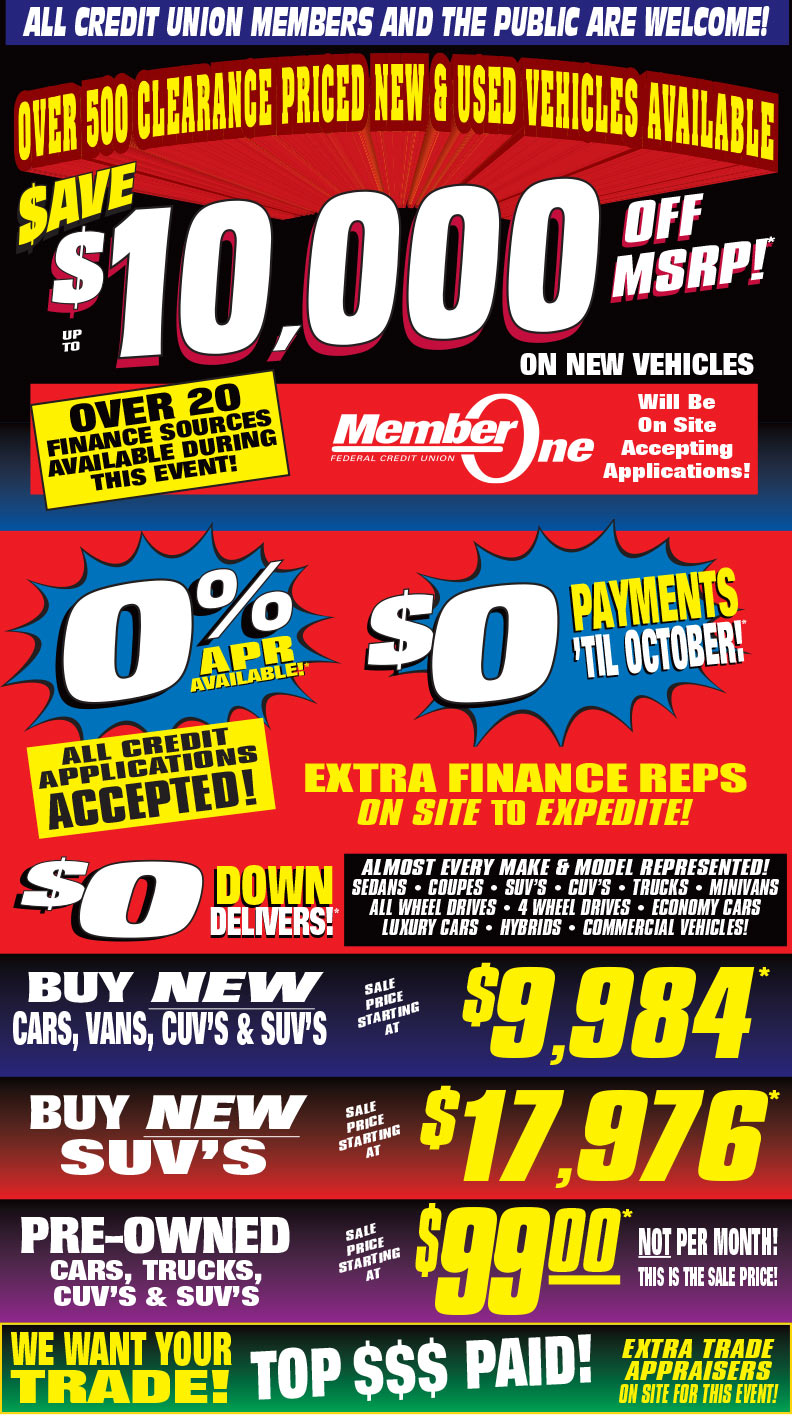 The Biggest Car Sale In Years